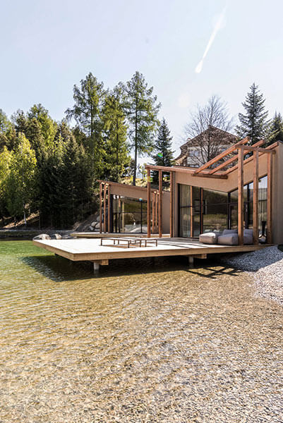 Seehof-Talk con amici