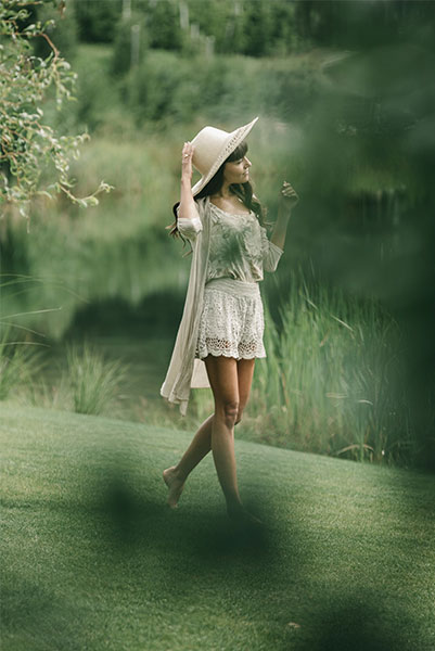 A piedi nudi nel parco