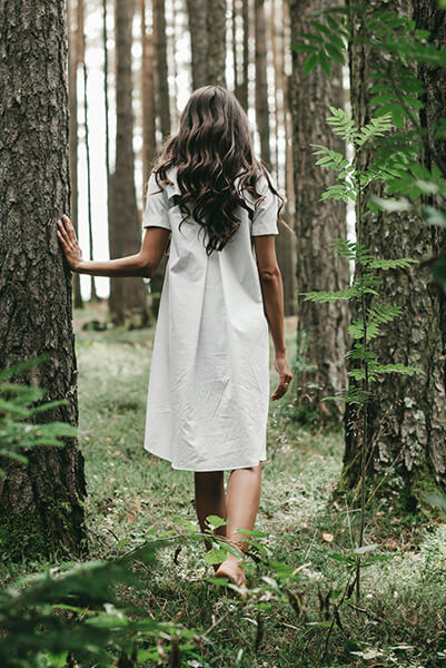 Immersione nel bosco