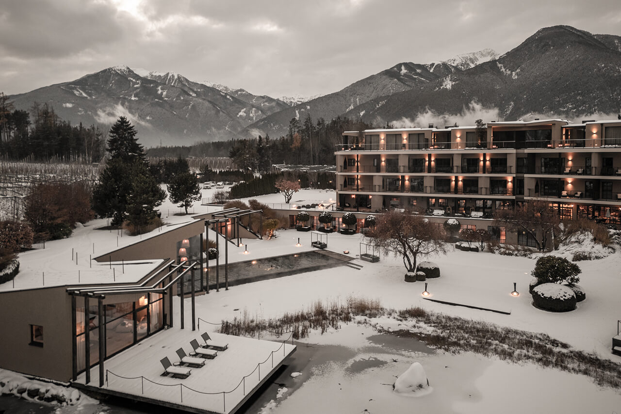 Winterstimmung im SEEHOF Nature Retreat