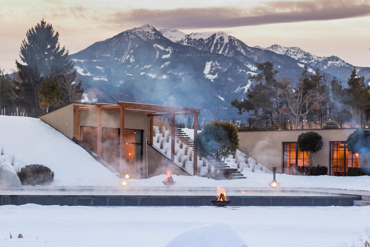 Winterstimmung im SEEHOF Nature Retreat