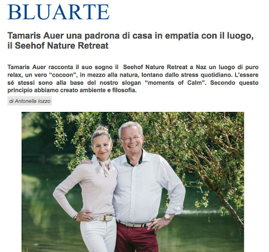 Tamaris Auer una padrona di casa empatica