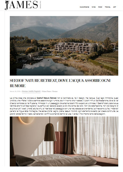 jamesmagazine / Hotel Seehof